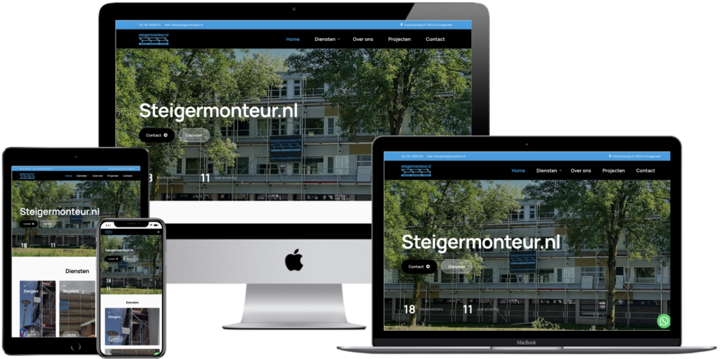 Website Steigermonteur.nl